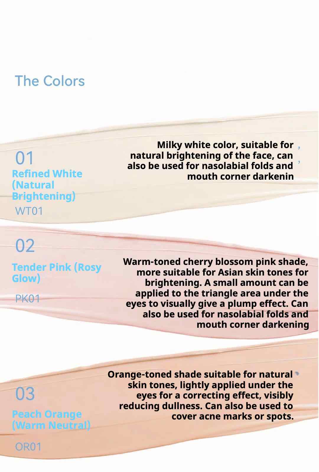AZTK Liquid Concealer Pen 4.6g High Fit Color Corrector - Peachy Glam