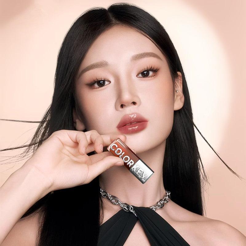 COLORKEY Chasing Light Lip Gloss 3g Highlight Mirror Hydroscopic 3D - Peachy Glam