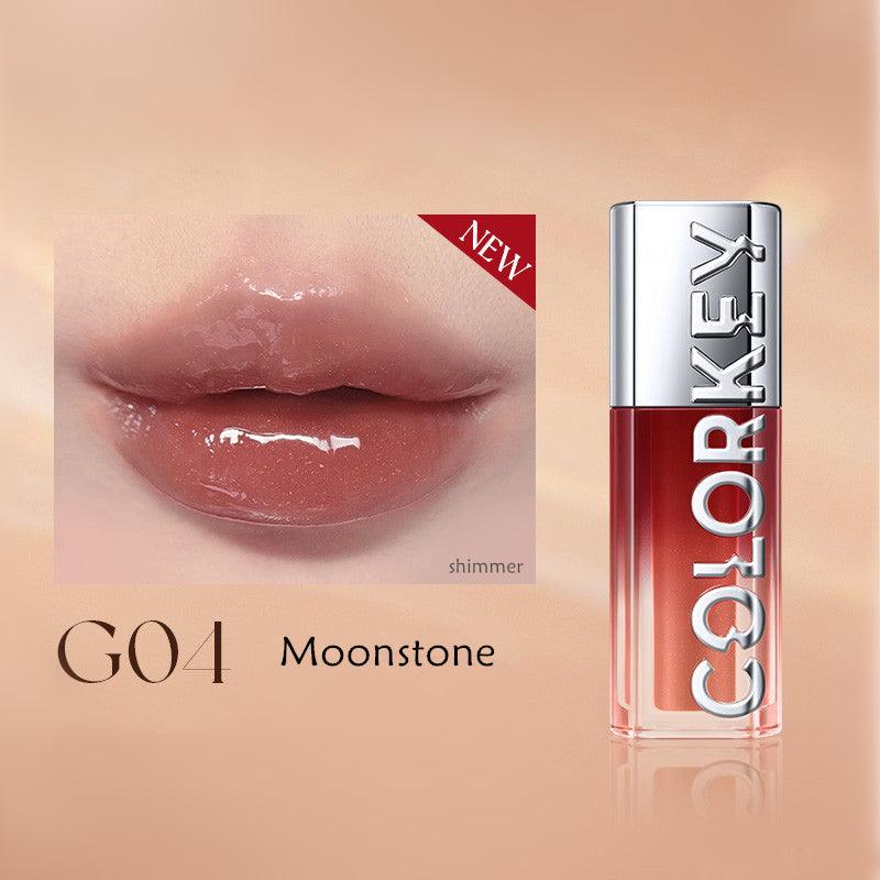 COLORKEY Chasing Light Lip Gloss 3g Highlight Mirror Hydroscopic 3D - Peachy Glam