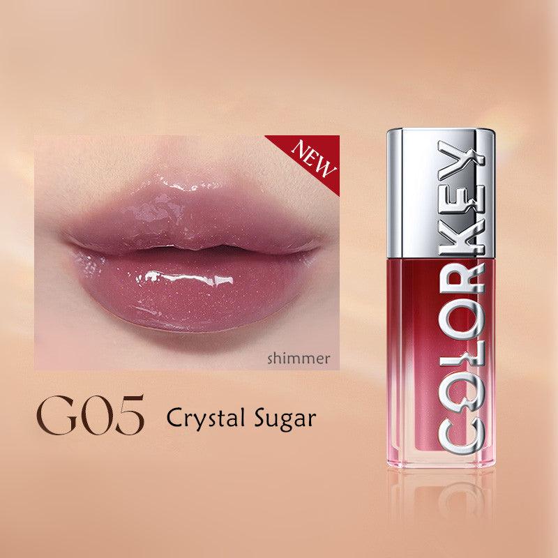 COLORKEY Chasing Light Lip Gloss 3g Highlight Mirror Hydroscopic 3D - Peachy Glam