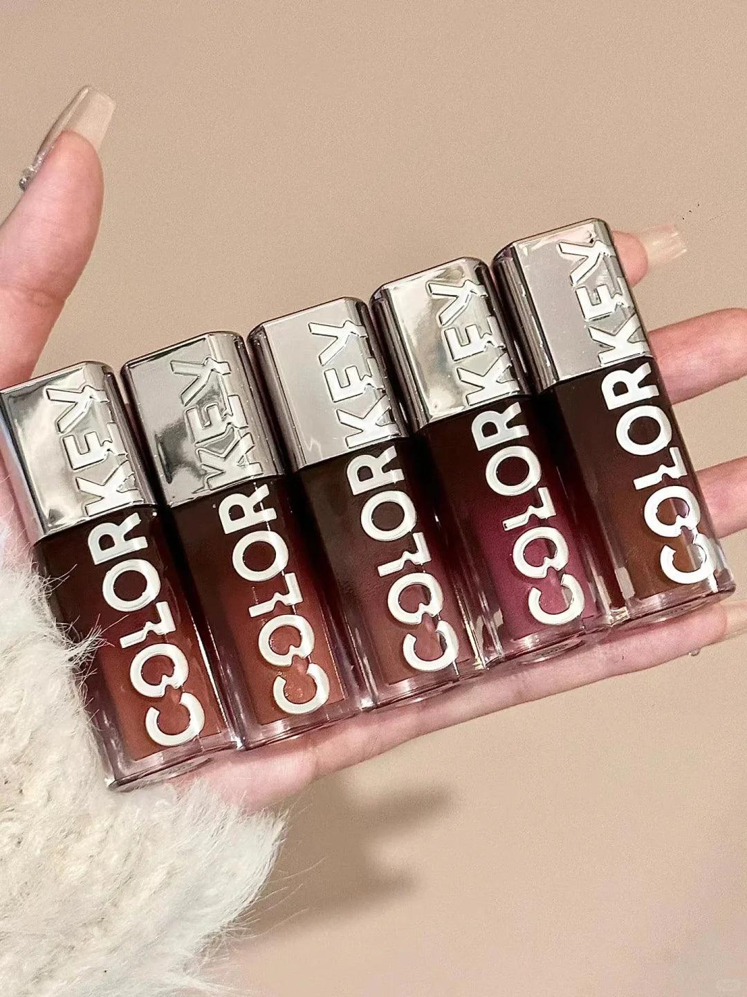 COLORKEY Chasing Light Lip Gloss 3g Highlight Mirror Hydroscopic 3D - Peachy Glam