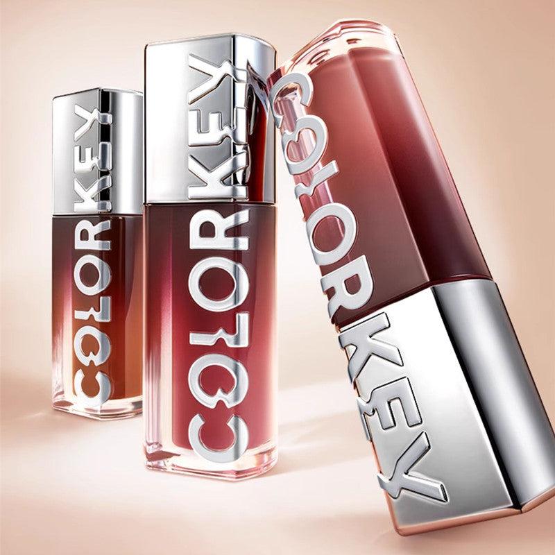 COLORKEY Chasing Light Lip Gloss 3g Highlight Mirror Hydroscopic 3D - Peachy Glam