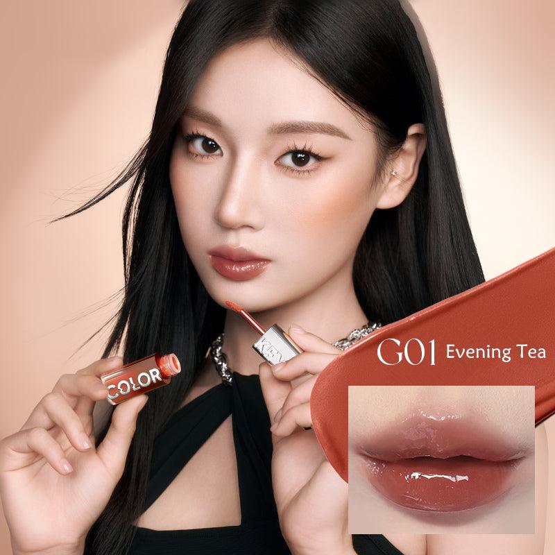 COLORKEY Chasing Light Lip Gloss 3g Highlight Mirror Hydroscopic 3D - Peachy Glam