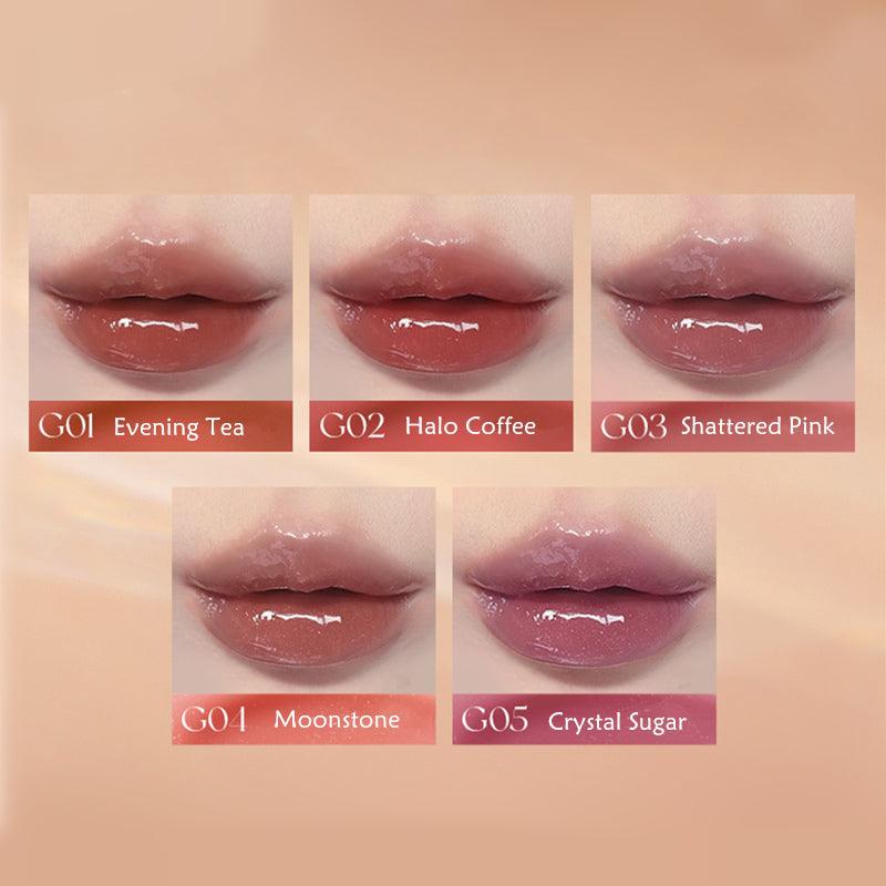 COLORKEY Chasing Light Lip Gloss 3g Highlight Mirror Hydroscopic 3D - Peachy Glam
