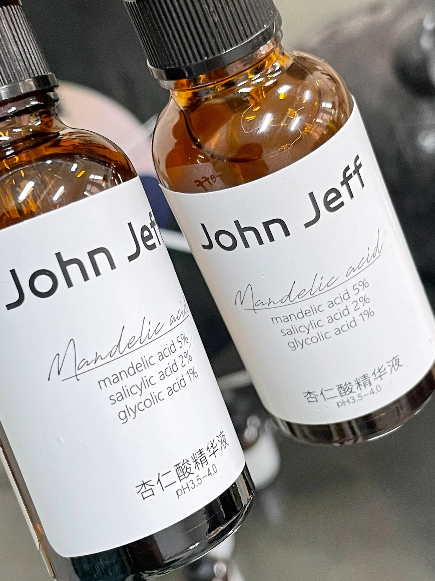 John Jeff Mandelic Acid 5% Facial Essence 30ml Anti-acne Essence - Peachy Glam