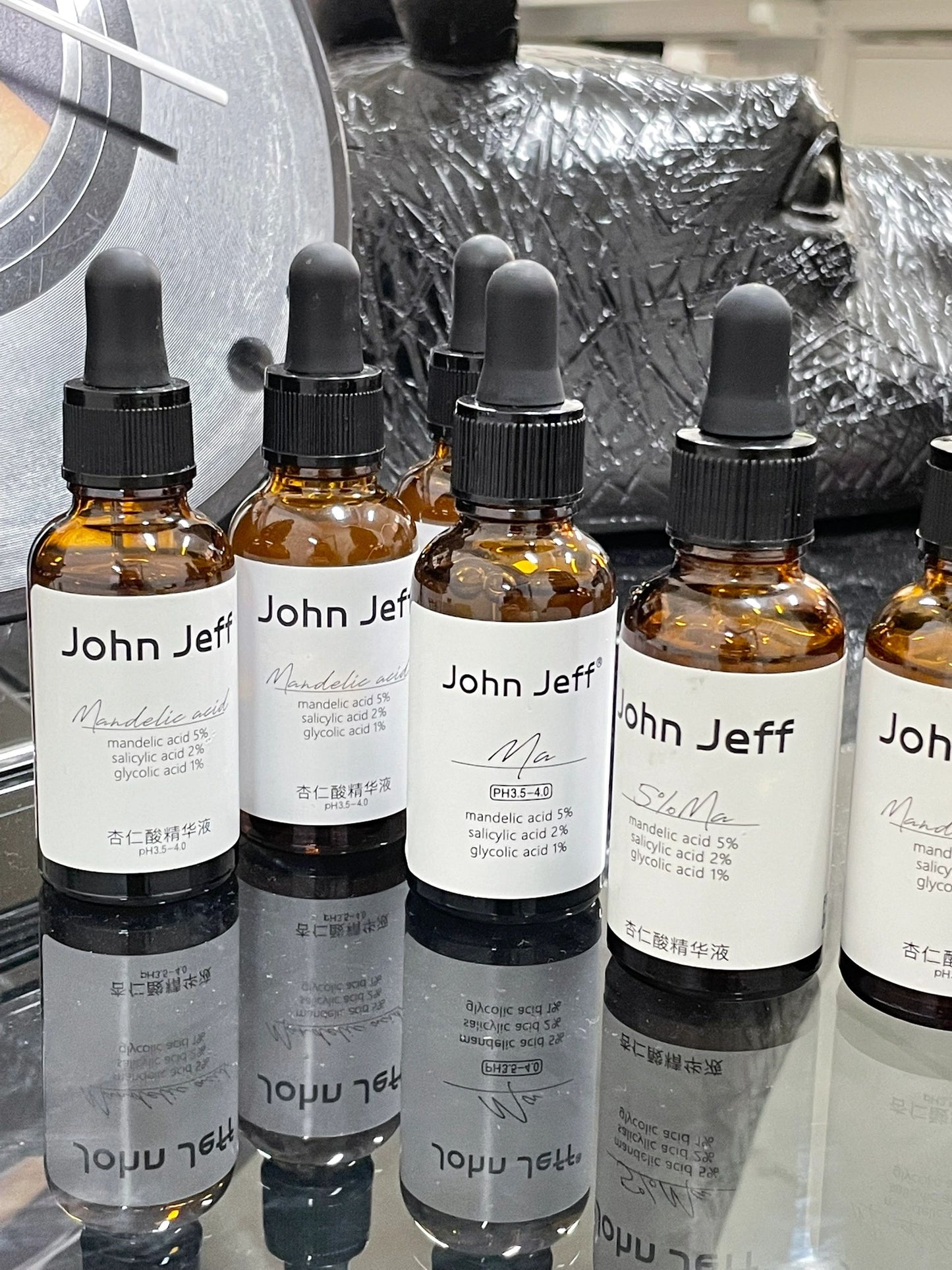 John Jeff Mandelic Acid 5% Facial Essence 30ml Anti-acne Essence - Peachy Glam