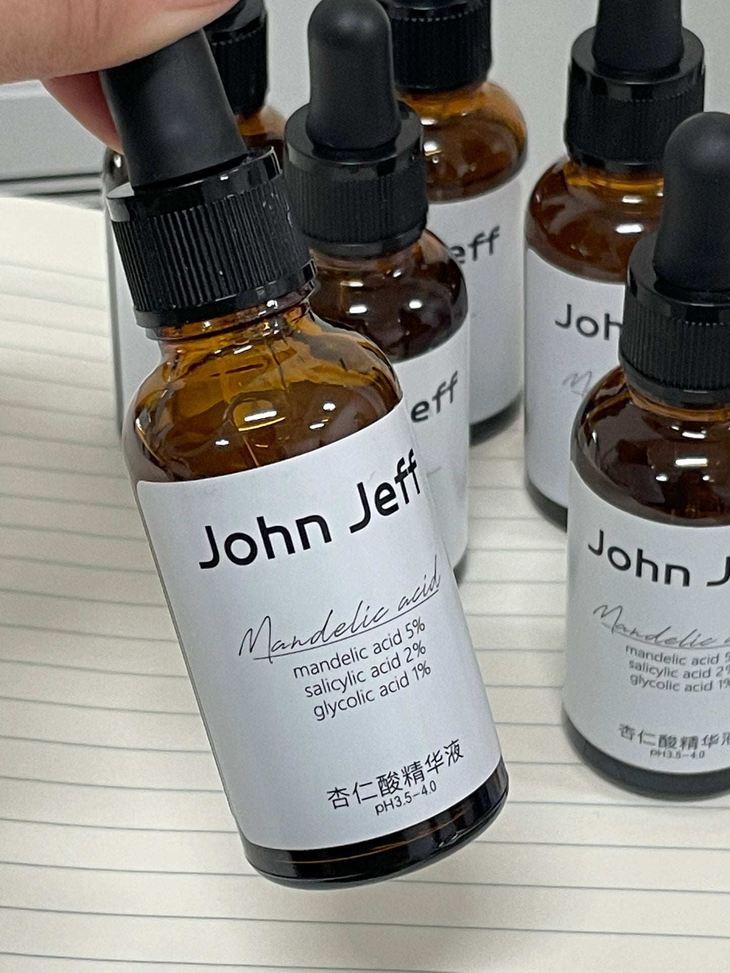 John Jeff Mandelic Acid 5% Facial Essence 30ml Anti-acne Essence - Peachy Glam