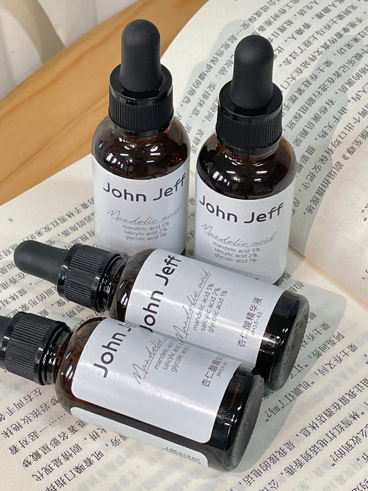 John Jeff Mandelic Acid 5% Facial Essence 30ml Anti-acne Essence - Peachy Glam