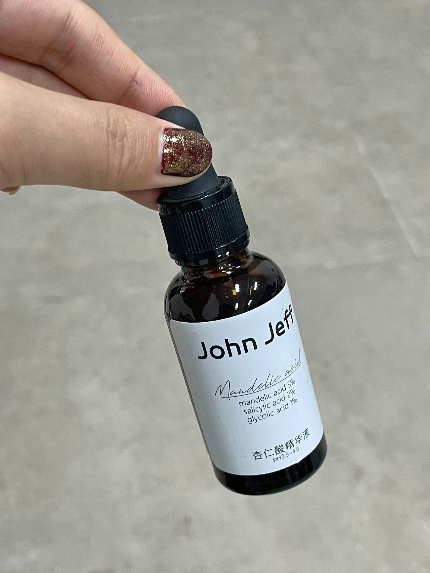 John Jeff Mandelic Acid 5% Facial Essence 30ml Anti-acne Essence - Peachy Glam