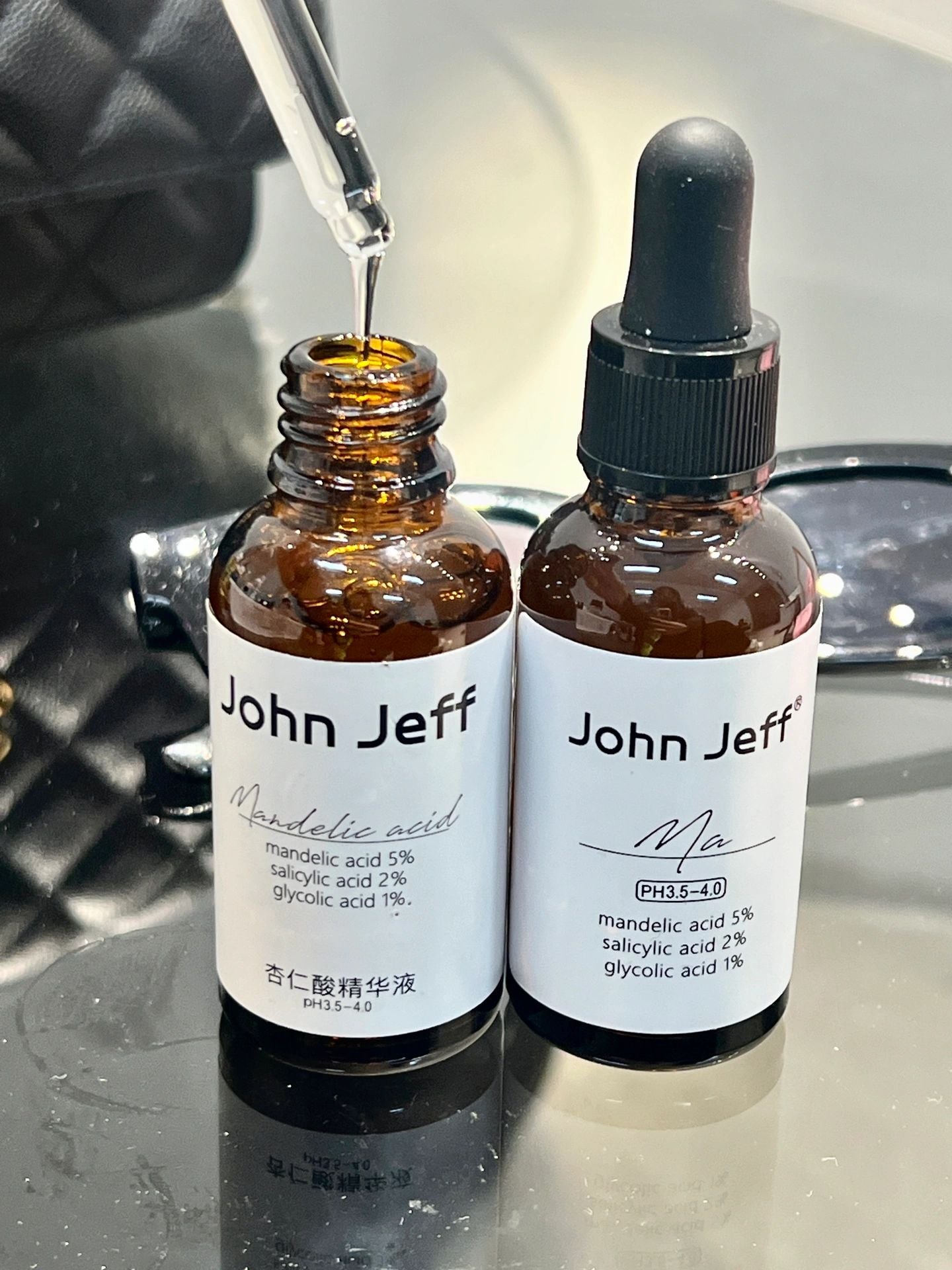 John Jeff Mandelic Acid 5% Facial Essence 30ml Anti-acne Essence - Peachy Glam