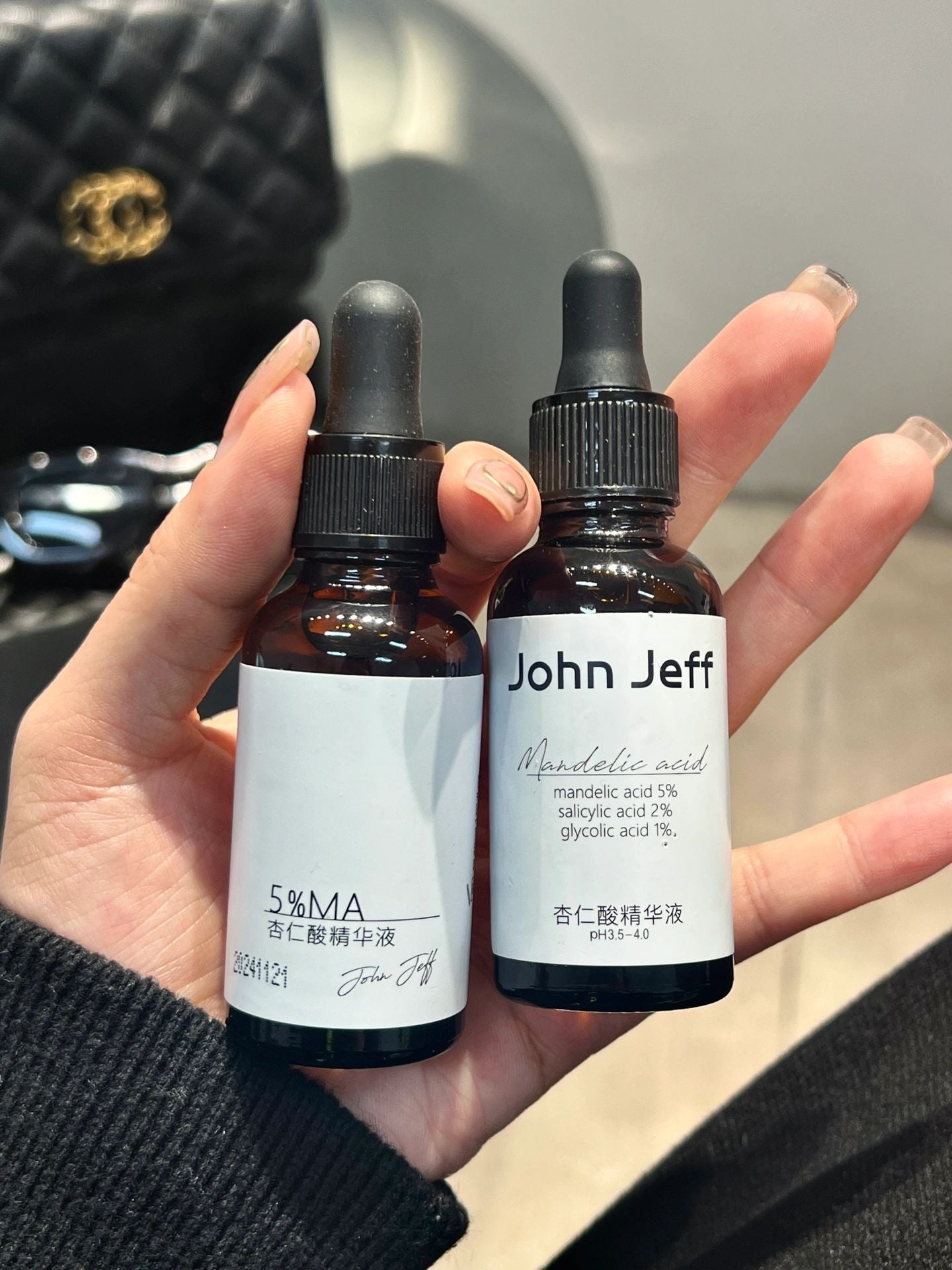 John Jeff Mandelic Acid 5% Facial Essence 30ml Anti-acne Essence - Peachy Glam