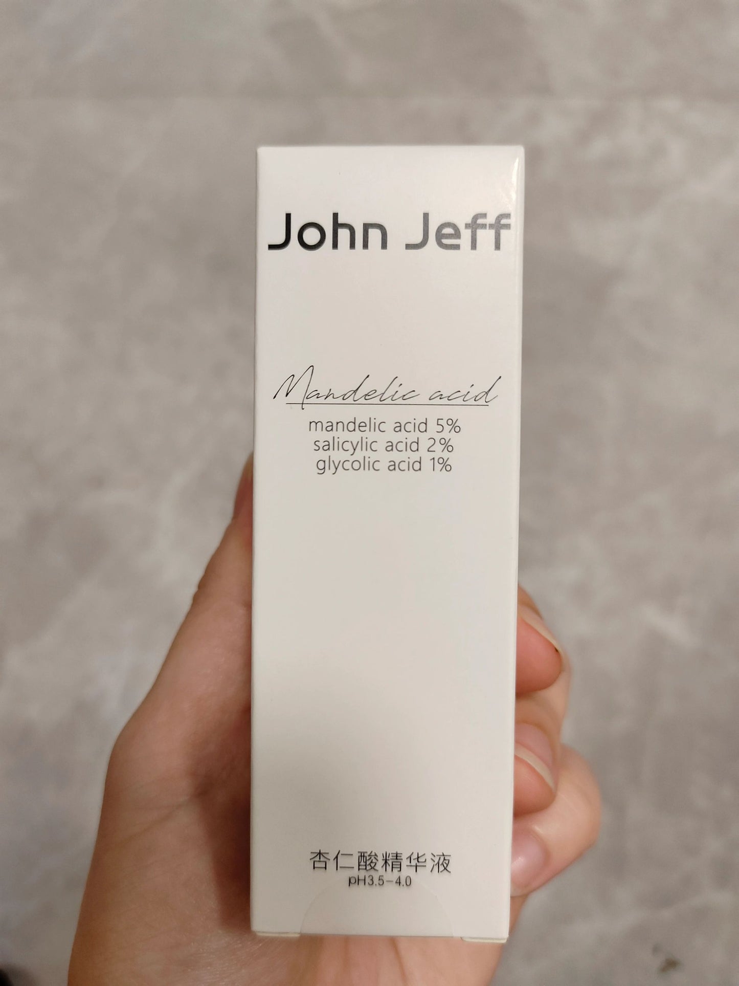 John Jeff Mandelic Acid 5% Facial Essence 30ml Anti-acne Essence - Peachy Glam
