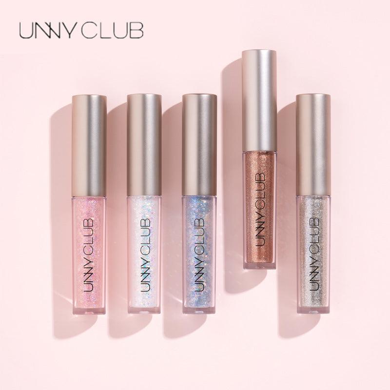 UNNY CLUB Shimmer Pearlescent Liquid Eyeshadow - Peachy Glam