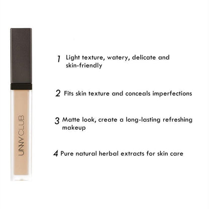 UNNY CLUB Airy Full Coverage Liquid Concealer - Peachy Glam