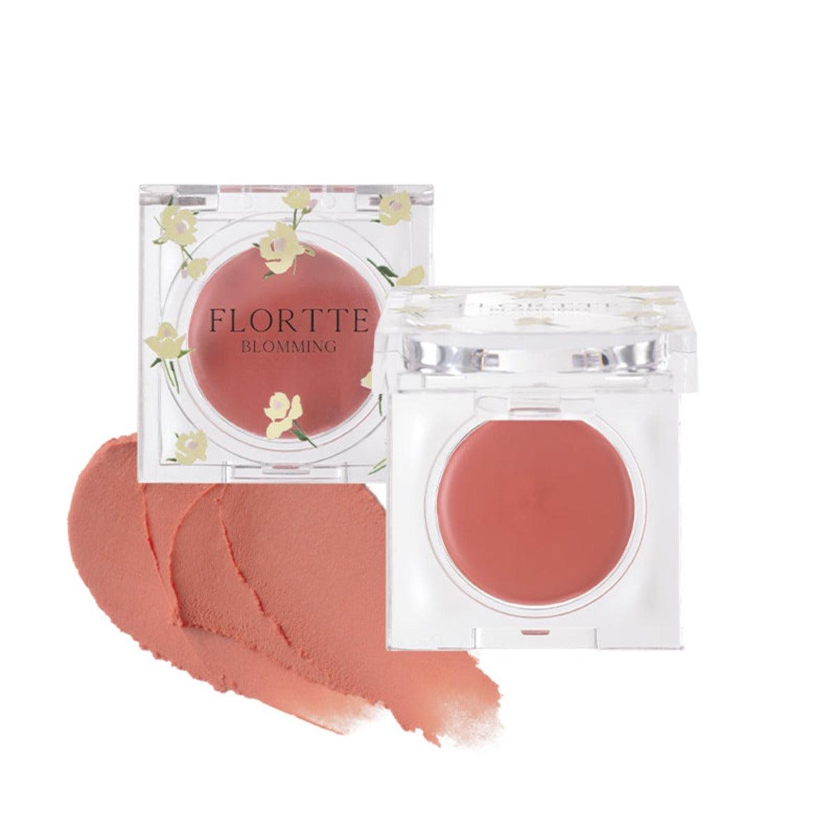 FLORTTE Love Yourself Series Multi-purpose Cream Cheek Lip Eye - Peachy Glam