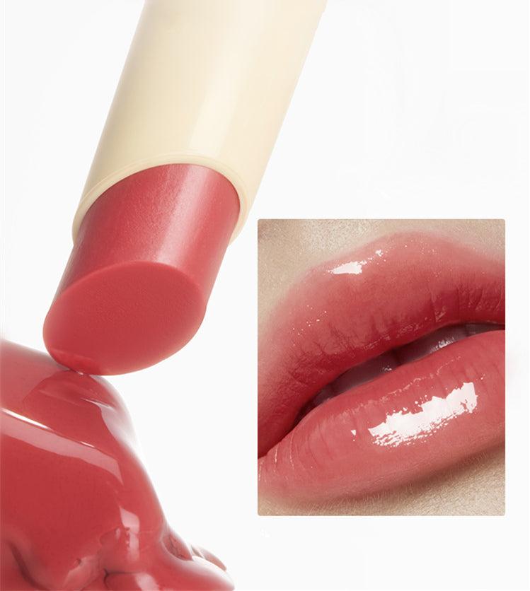 JOOCYEE Glossy Rouge Lip Gloss Moisturizing Nonstick 2.2g - Peachy Glam