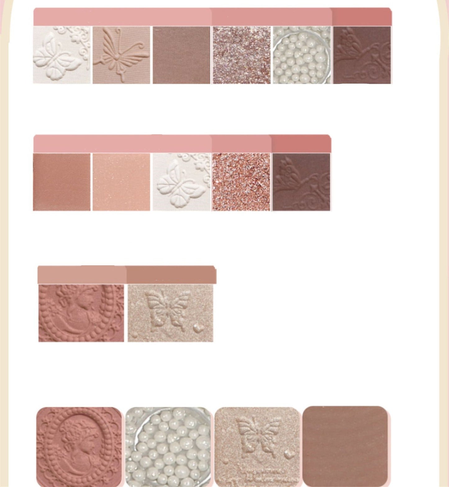 COLORROSE Western Antique Series All-in-one Eyeshadow Palette 23g - Peachy Glam