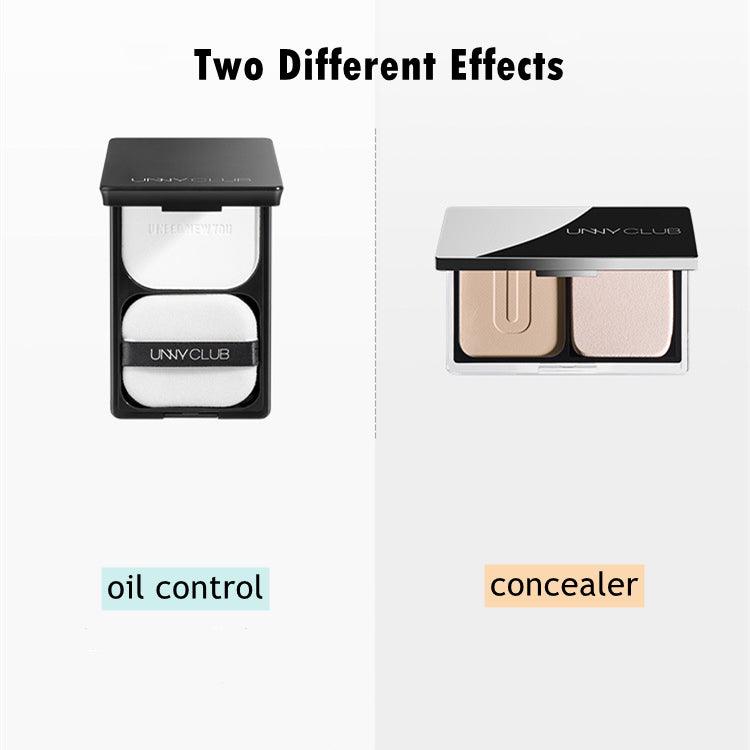 UNNY CLUB Oil-control & Concealer Soft Matte Pressed Powder - Peachy Glam