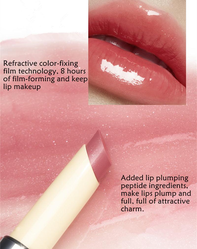 JOOCYEE Glossy Rouge Lip Gloss Moisturizing Nonstick 2.2g - Peachy Glam