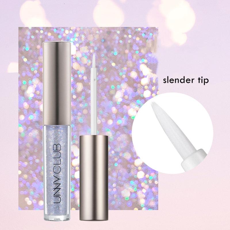 UNNY CLUB Shimmer Pearlescent Liquid Eyeshadow - Peachy Glam