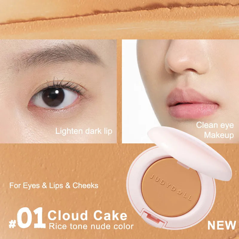 JUDYDOLL All-In-One Cream Blush Eyeshadow Lipstick Stain - Peachy Glam