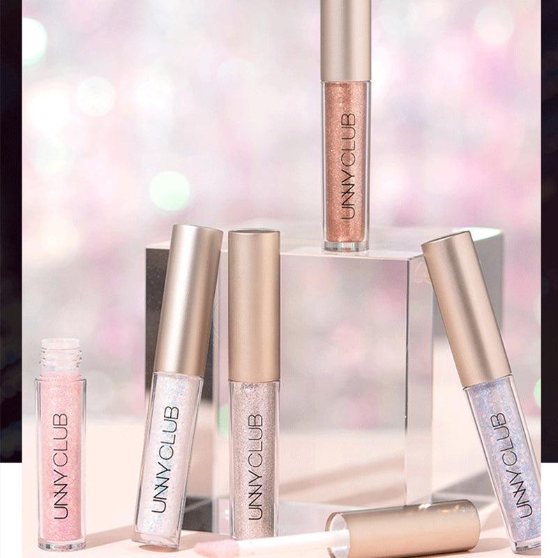 UNNY CLUB Shimmer Pearlescent Liquid Eyeshadow - Peachy Glam