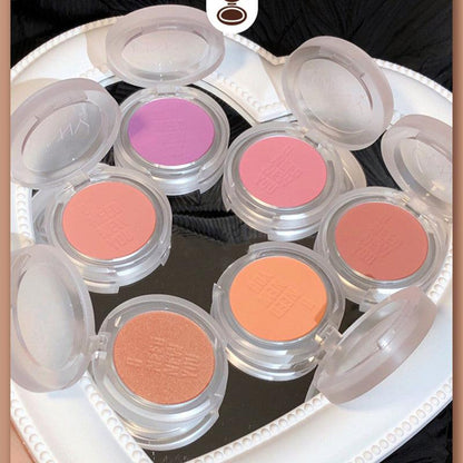 UNNY CLUB Satin Matte & Shimmer Makeup Blusher - Peachy Glam