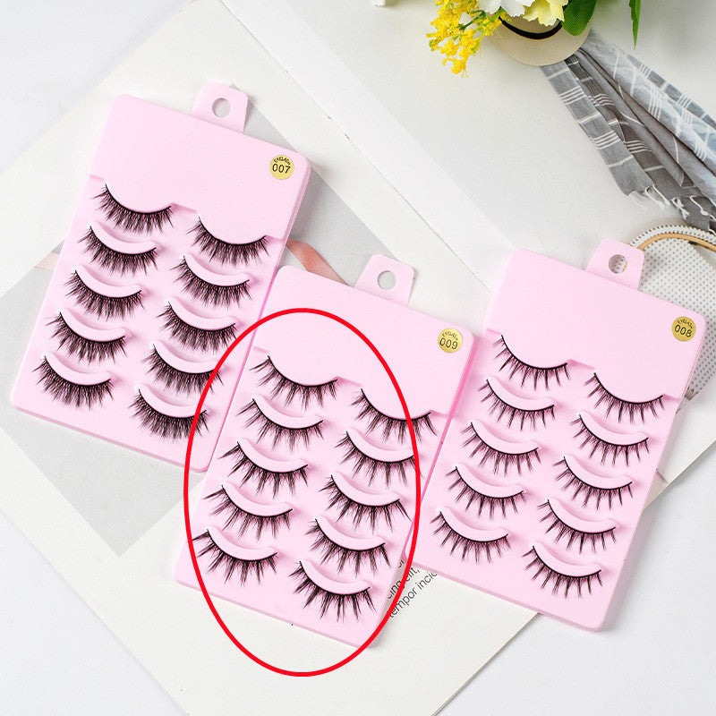 False Eyelashes 10PCS/Set - Peachy Glam