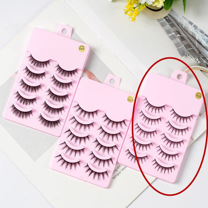 False Eyelashes 10PCS/Set - Peachy Glam