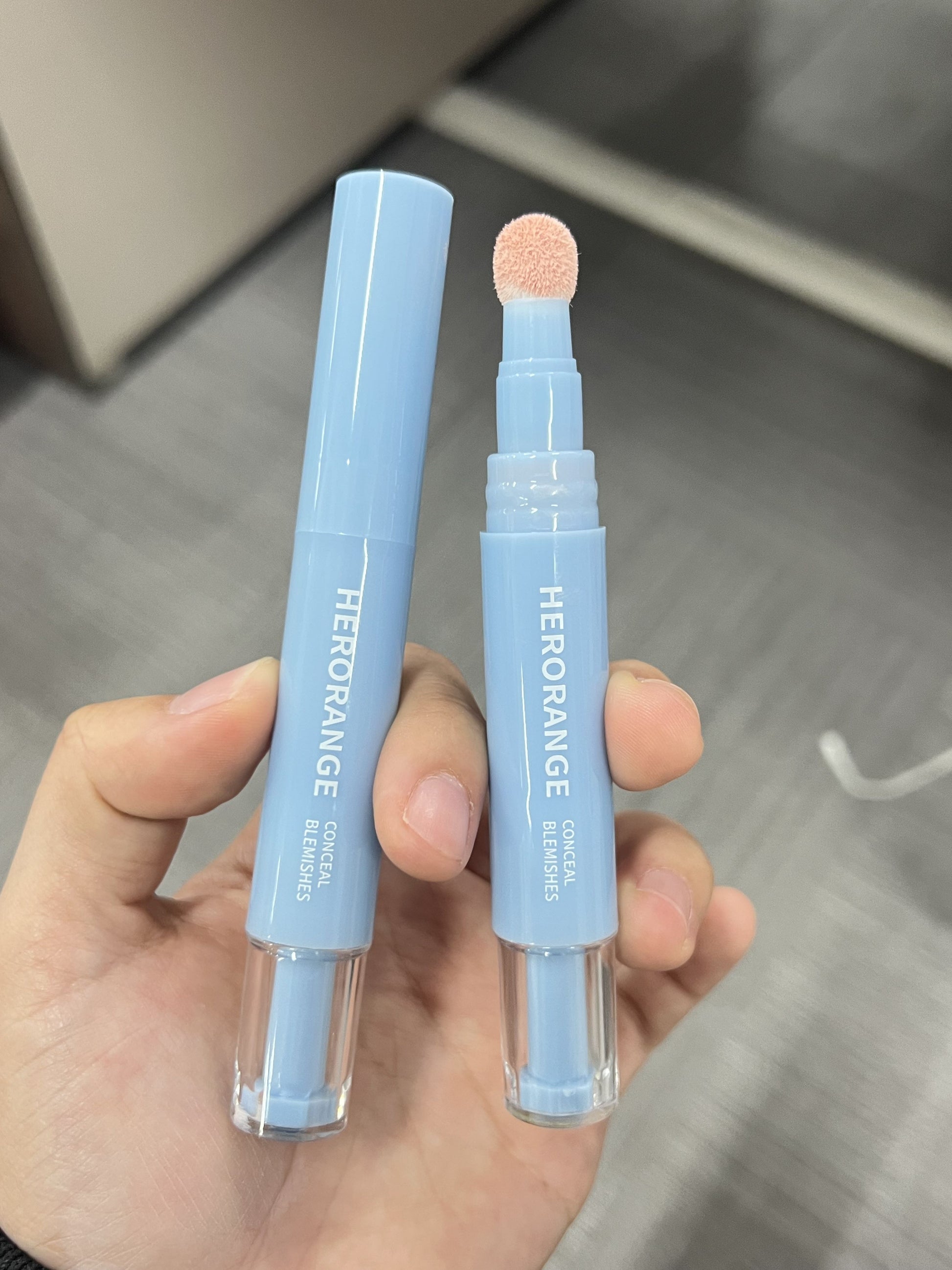 AZTK Liquid Concealer Pen 4.6g High Fit Color Corrector - Peachy Glam