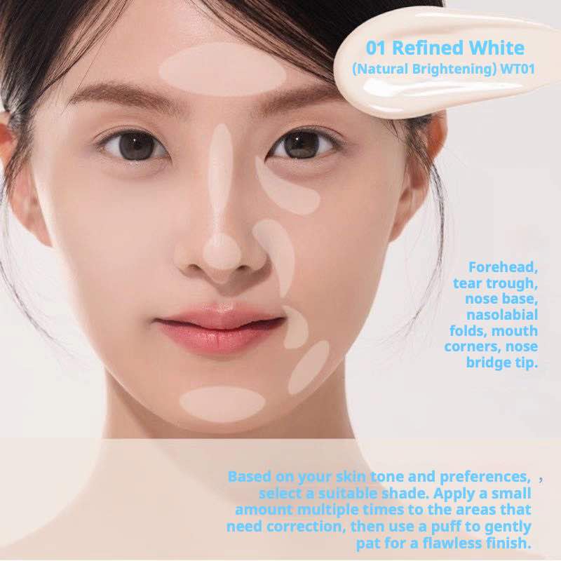 AZTK Liquid Concealer Pen 4.6g High Fit Color Corrector - Peachy Glam