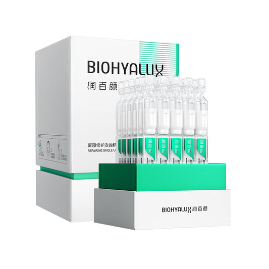 Biohyalux HA Barrier Repair Single-Use Serum Hyaluronic Acid Moisturizing Soothing Essence - Peachy Glam
