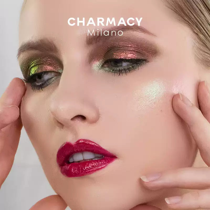 CHARMACY Chameleon Shimmer Eyeshadow 9Series 1.6g - Peachy Glam