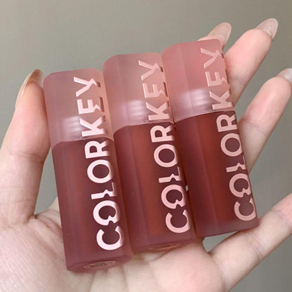 COLORKEY Water Bubble Lip Essence Lip Gloss Mirror Hydrating Lip Glaze - Peachy Glam