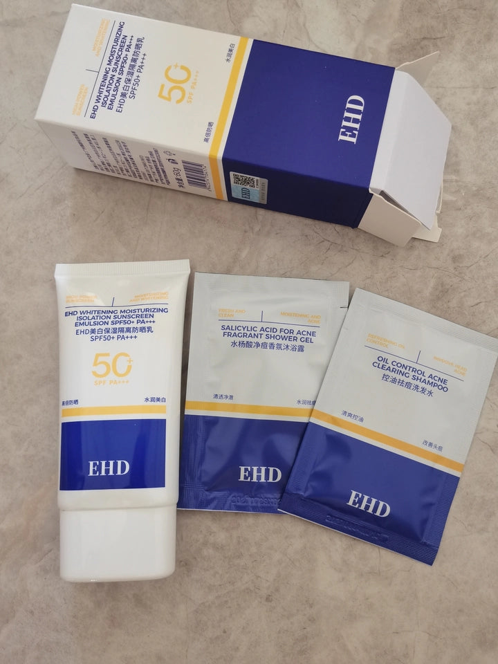 EHD Sun Screen Whitening Sunscreen SPF50+ PA+++ 60g - Peachy Glam