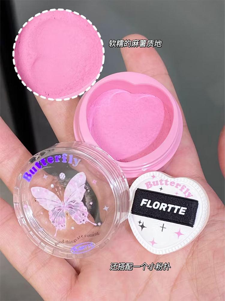 FLORTTE Hello Beauty Series Airy Cream Blush 6g - Peachy Glam