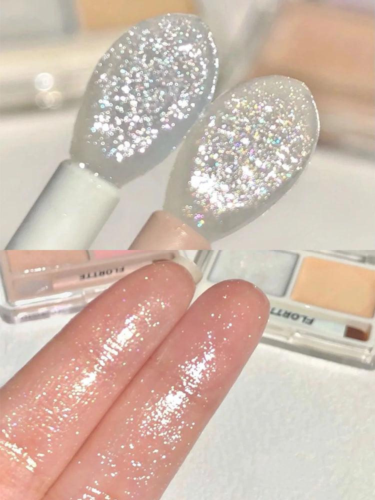 FLORTTE They Are Cute Series Two-Color Cream Highlighter 1.5g*2 - Peachy Glam