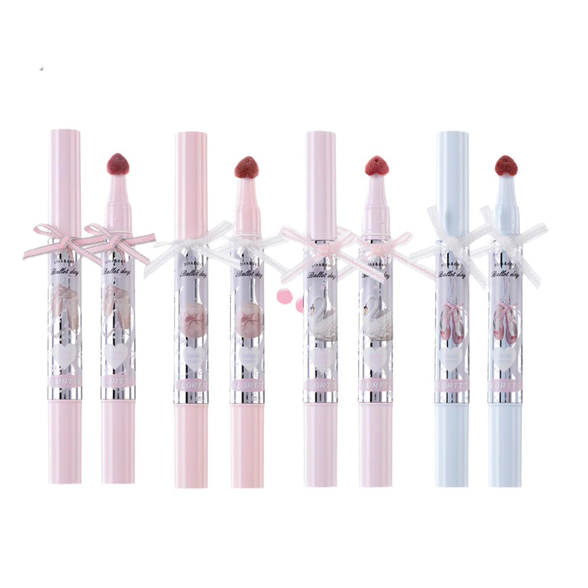 FLORTTE Bowknot Series Lip Gloss 1.8g - Peachy Glam