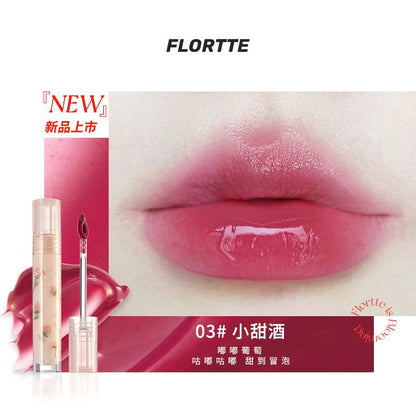 Flortte Nice To Meet Lip Lasting Tint - Peachy Glam