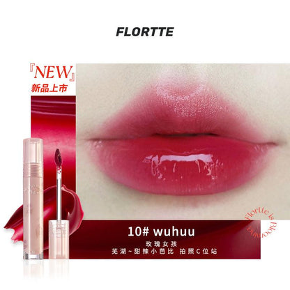 Flortte Nice To Meet Lip Lasting Tint - Peachy Glam