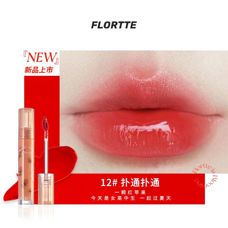 Flortte Nice To Meet Lip Lasting Tint - Peachy Glam