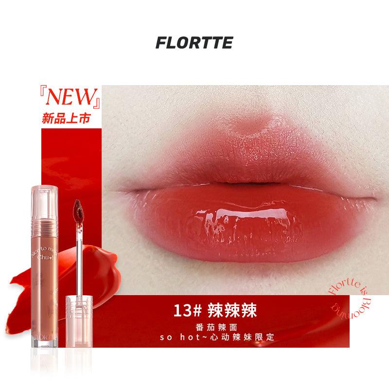 Flortte Nice To Meet Lip Lasting Tint - Peachy Glam