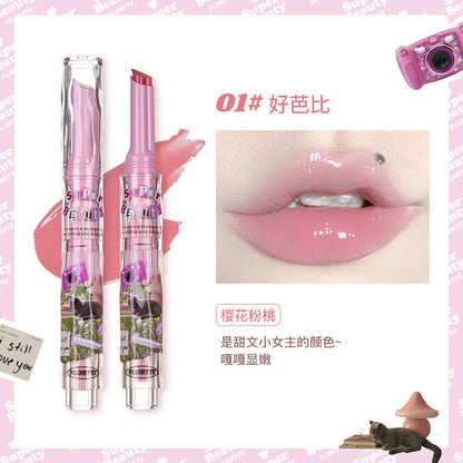 Flortte I Am Super Beauty Series Heart-shaped Hydrating Lipstick 1.5g 花洛莉亚爱心补水唇釉