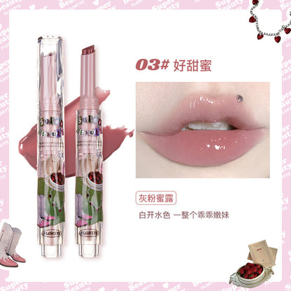 Flortte I Am Super Beauty Series Heart-shaped Hydrating Lipstick 1.5g 花洛莉亚爱心补水唇釉