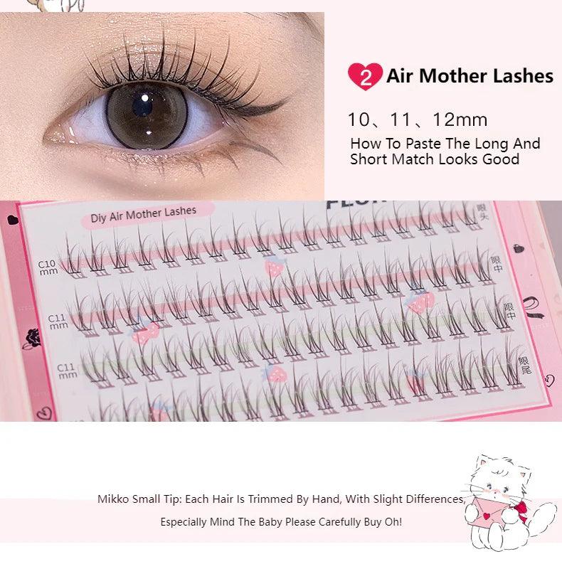 Flortte Mikko False Eyelashes 242pcs - Peachy Glam