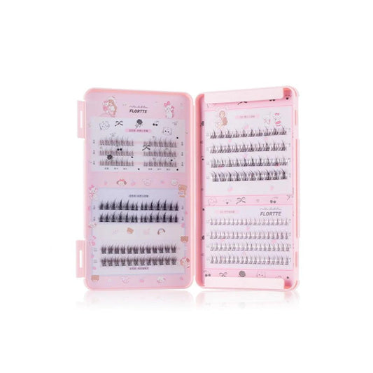 Flortte Mikko False Eyelashes 242pcs - Peachy Glam