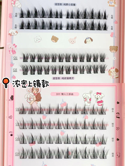 Flortte Mikko False Eyelashes 242pcs - Peachy Glam