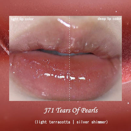 Girlcult Dreamland Series Mirror Lip Glaze Moisturizing & Non-sticky 3.5g - Peachy Glam
