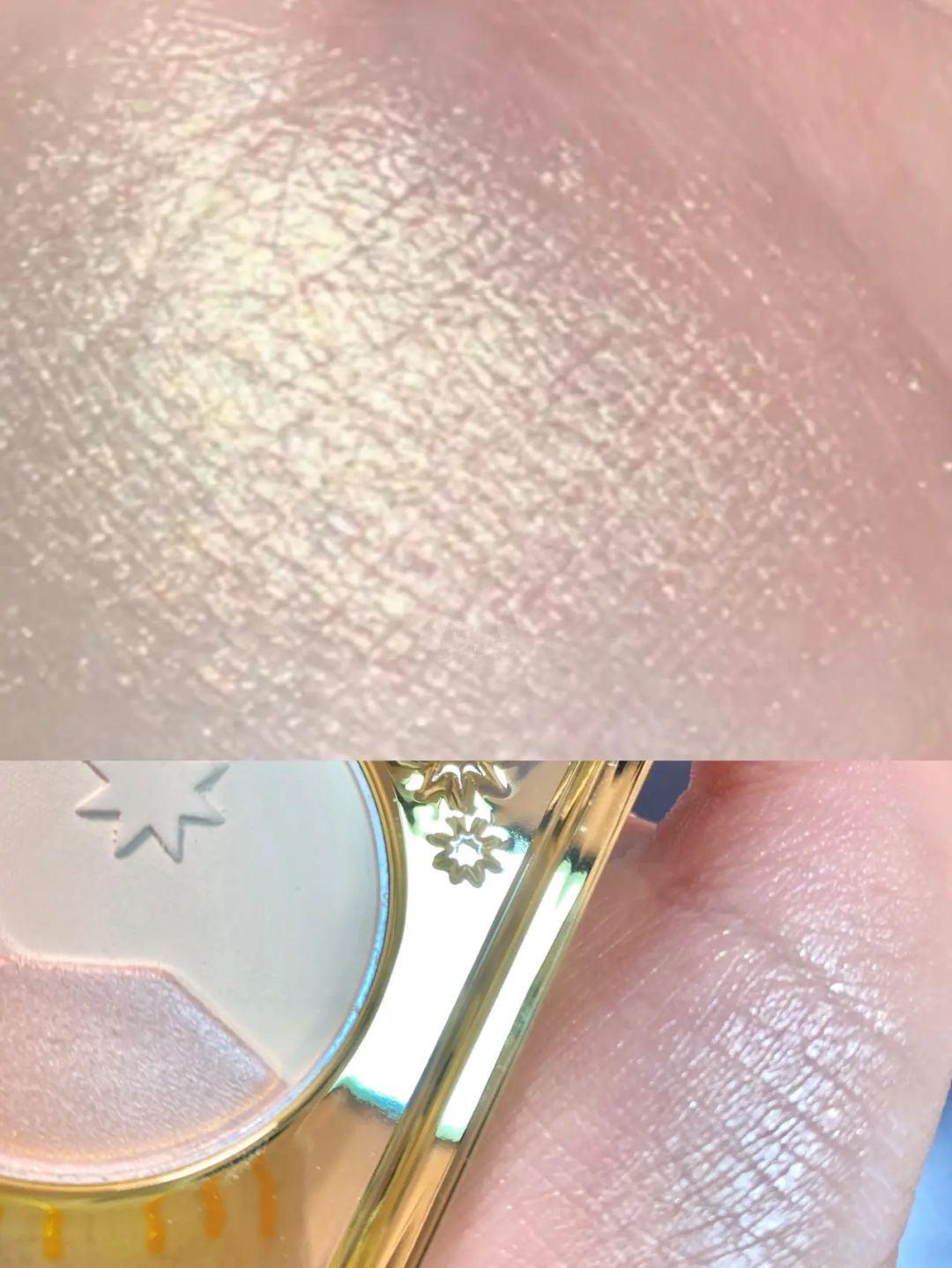 Girlcult Mountain Sea Series Matte & Pearlescent & Diamond Glitter Highlighter Powder - Peachy Glam