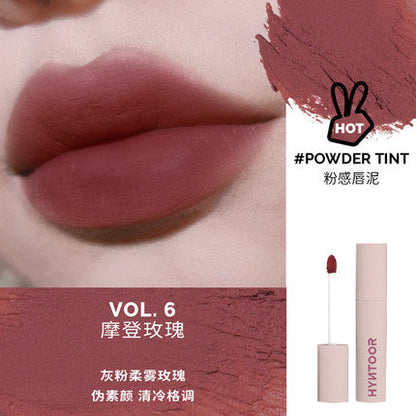 HYNTOOR Macaron Powder Lip Mud 3.5g - Peachy Glam